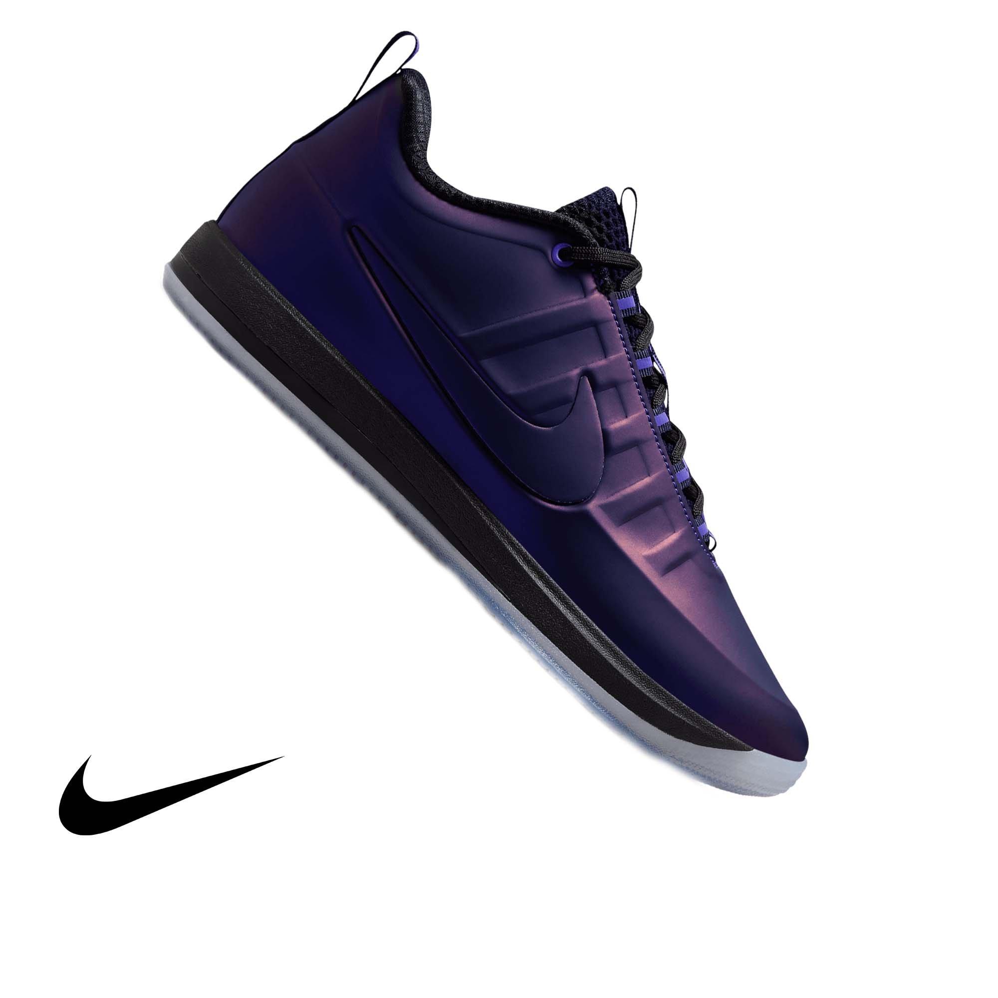Nike Book 2 "Eggplant Foamposite" Men's Basketball Shoe - PURPLE